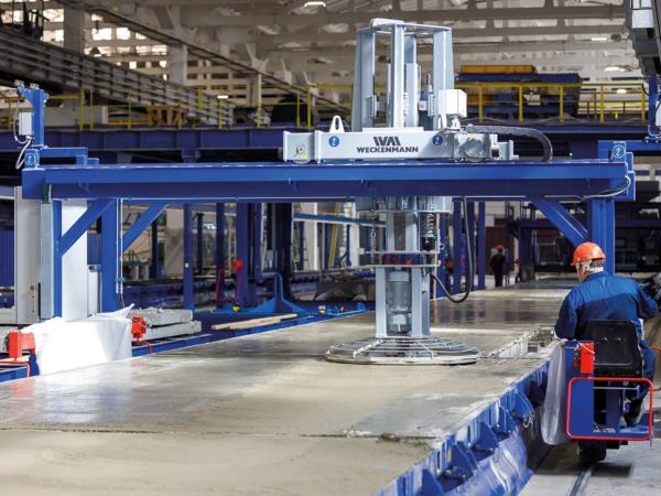 Screed Rack Construx Weckenmann • Machinery for Precast Concrete | Advanced and ...